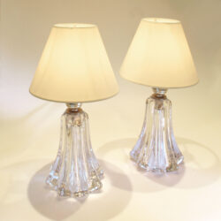 The image for Pair Clear Val St Lamps 02