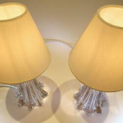 The image for Pair Clear Val St Lamps 03