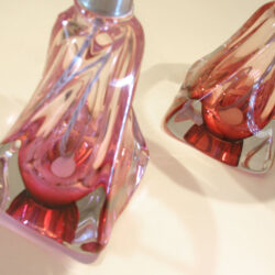 The image for Pair Cranberry Lamps 03