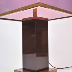 The image for Pair Double Perspex Shade Lamps 03