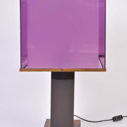 The image for Pair Double Perspex Shade Lamps 05