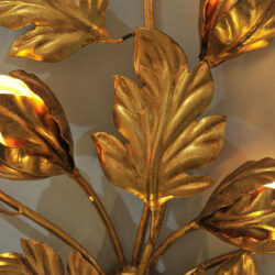 The image for Pair Gilded Peonie Wall Lights 03 Vw