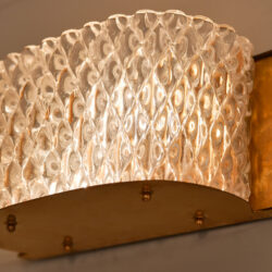 The image for Pair Italian 1950S Curved Wall Lights 03