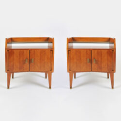 The image for Pair Italian 50S Bedsides 01