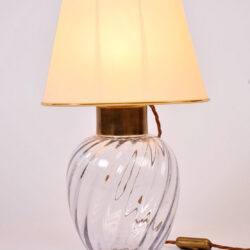 The image for Pair Italian Glass Lamps 02