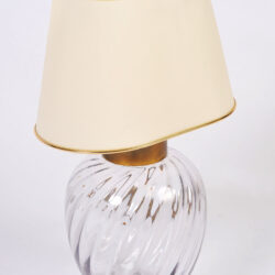 The image for Pair Italian Glass Lamps 05