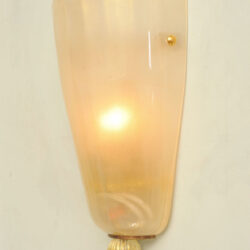 The image for Pair Italian Murano Wall Lights 03