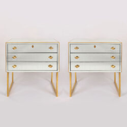 The image for Pair Mirrored Bedsides 02
