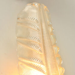 The image for Pair Murano Leaf Lights 05