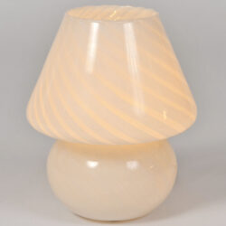 The image for Pair Murano Mushroom Lamps 02