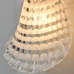 The image for Pair Murano Glass Striped Wall Lights 04