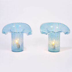 The image for Pair Organic Glass Lamps 01