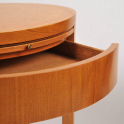 The image for Pair Oval Bedside Tables 04 Vw