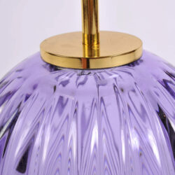 The image for Pair Purple Vase Lamps 04