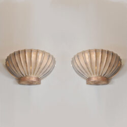 The image for Pair Seguso Scallop Lights 01 Vw