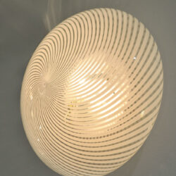 The image for Pair Swirl Circular Wall Lights 03