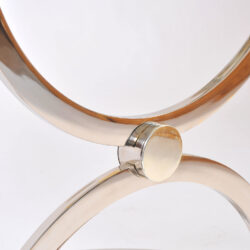 The image for Pair Us Chrome Circular Sidetables 07