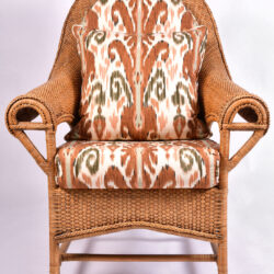 The image for Pair Us Wicker Armchairs 02