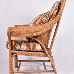 The image for Pair Us Wicker Armchairs 03