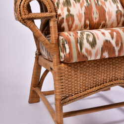 The image for Pair Us Wicker Armchairs 06