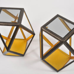 The image for Pair Of Geometric Side Tables 03