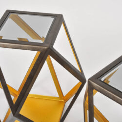 The image for Pair Of Geometric Side Tables 04