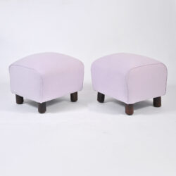 The image for Pair Of Wood Stools In Lilac 01