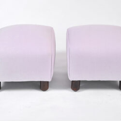 The image for Pair Of Wood Stools In Lilac 02