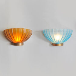 The image for Two Seguso Scallop Lights 01 Vw