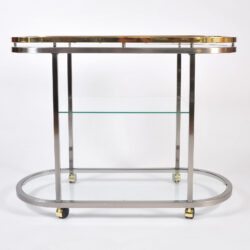 The image for Us Chrome Brass Trolley 02