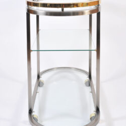 The image for Us Chrome Brass Trolley 05