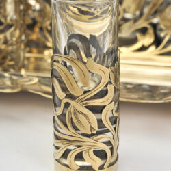 The image for Valerie Wade Bohemian Silver Glass Drinks Set 05