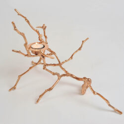 The image for Valerie Wade Brass Twig Candle Holder 01