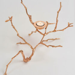 The image for Valerie Wade Brass Twig Candle Holder 03