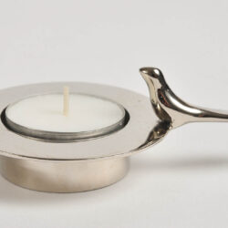 The image for Valerie Wade Chrome Bird Holder 02
