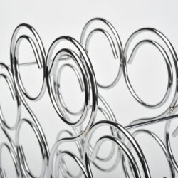 The image for Valerie Wade Chrome Bottle Rack 03