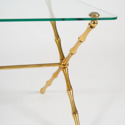 The image for Valerie Wade Faux Bamboo Side Table 05