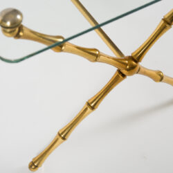 The image for Valerie Wade Faux Bamboo Side Table 06