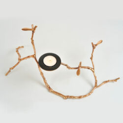 The image for Valerie Wade Twig Candle Holder Copper01