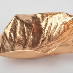 The image for Valerie Wade Cast Bronze Leaf Small 03