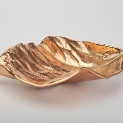 The image for Valerie Wade Cast Bronze Leaf Small 05