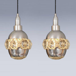 The image for Valerie Wade Two Small Jewel Chandeliers 05 L