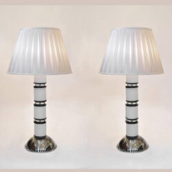 The image for Black And White Lamps L