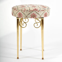 The image for Brass Dressing Table Stool 02