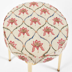 The image for Brass Dressing Table Stool 05