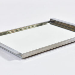 The image for Medium Chrome Mirrored Tray 02