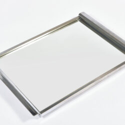 The image for Medium Chrome Mirrored Tray 05