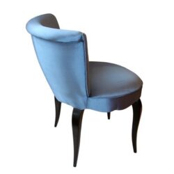 The image for Valerie Wade Fs026 Blue High Backed Upholstered Seat 02