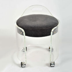 The image for Valerie Wade Fs581 1950S Us Lucite Circular Stool 04