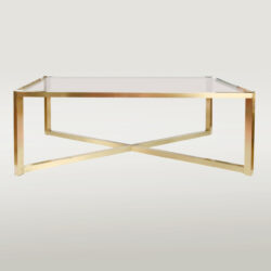 The image for Valerie Wade Ft312 1950S Italian Brass Coffee Table01